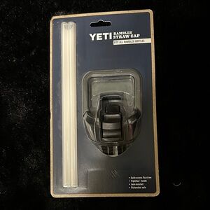 Yeti Rambler Straw Cap - Gray and White